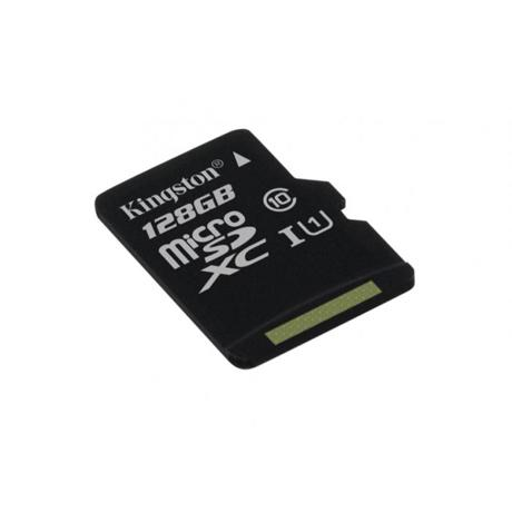 Card de memorie Micro SD Kingston, 128GB, SDC10G2/128GBSP, Clasa 10, fara adaptor SD