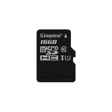 Card de memorie Micro SD Kingston, 16GB, SDC10G2/16GBSP, Clasa 10, fara adaptor SD