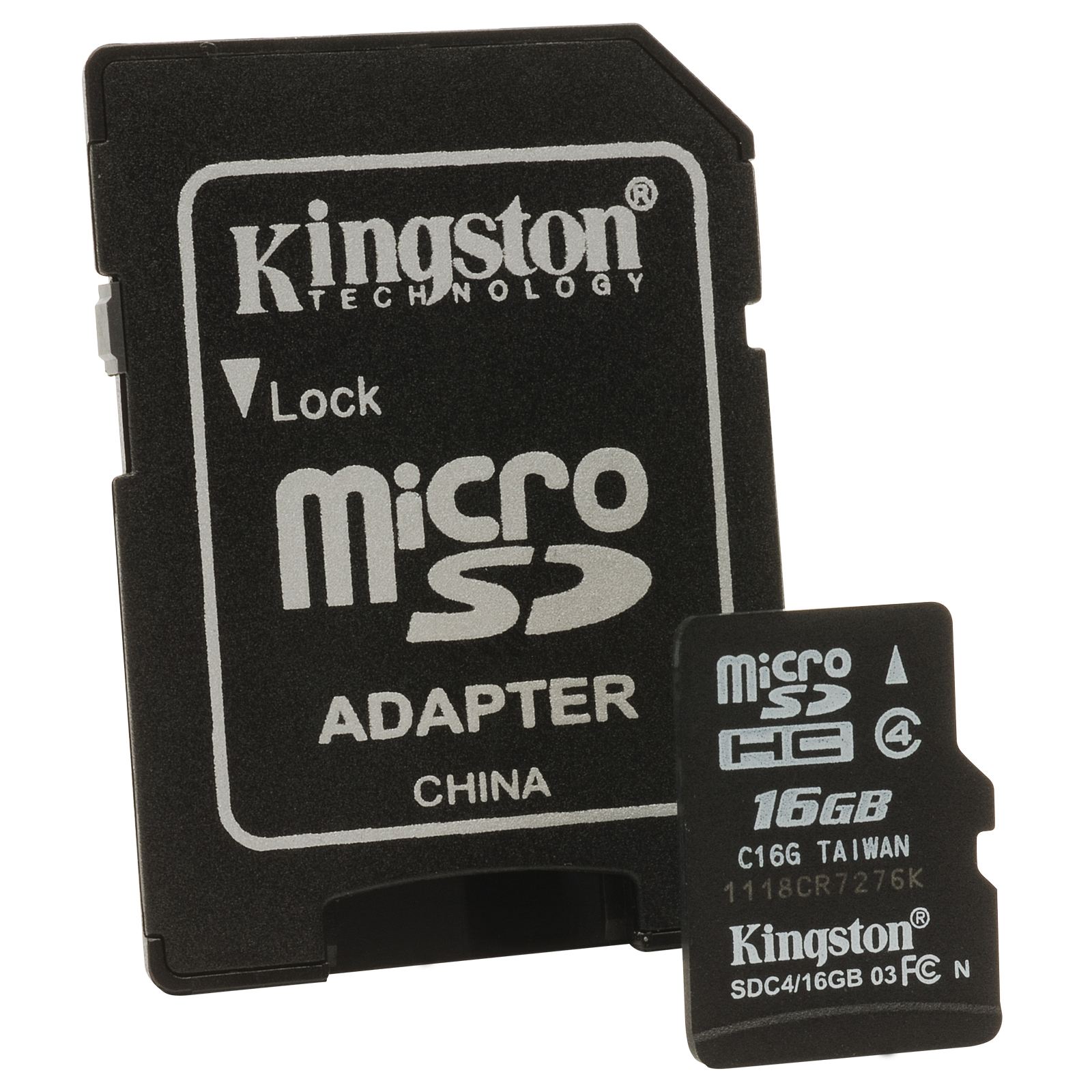 Kingston Micro Secure Digital Card 16GB SDHC Clasa 4