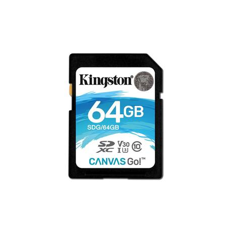 Card de Memorie SDXC Kingston, 64GB, CLASS 10 U3 V30I, 90/45 MB/s