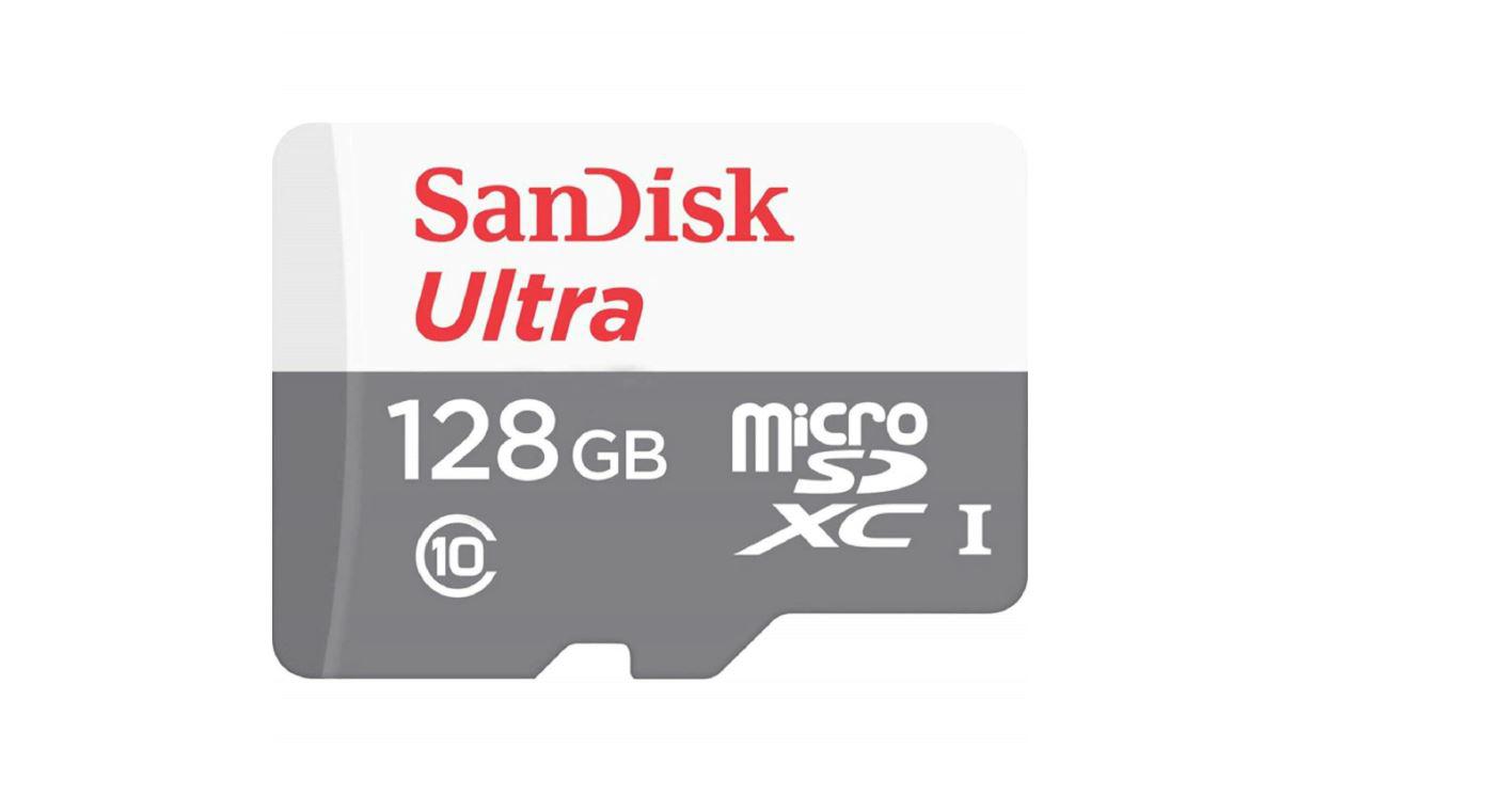 Card de Memorie SanDisk Ultra MicroSD, 128GB, 100 MB/s, Class 10, UHS-I