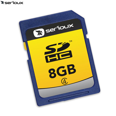 Serioux Card SDHC 8GB, class 4