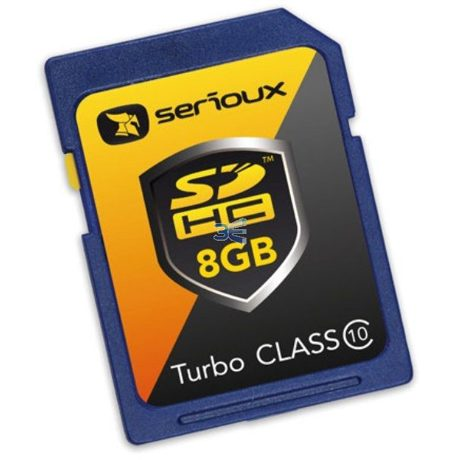 Serioux Card SDHC 8GB, turbo speed, class 10