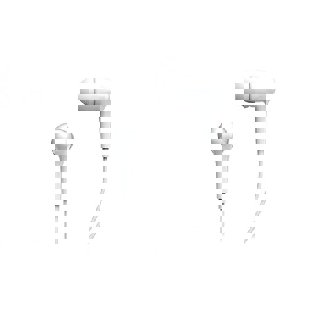 Casti stereo Genius GHP-206, In-ear, 20Hz-20KHz, 16Ohm, 1.2m cable, White