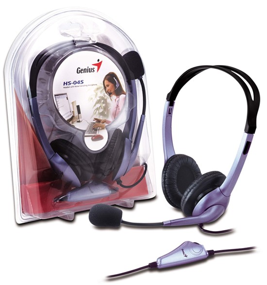 Casti Genius HS-04S, violet