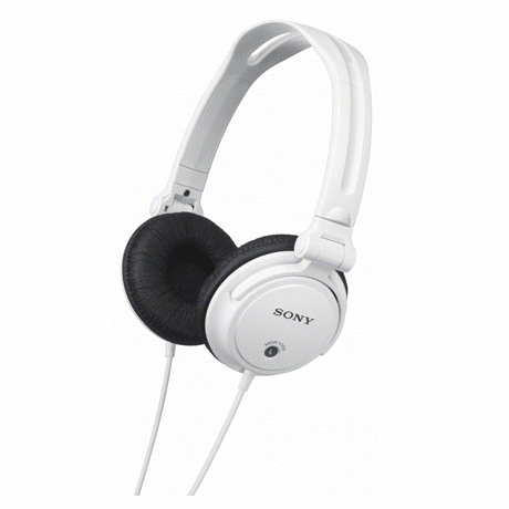 Casti Sony MDR-V150W, alb