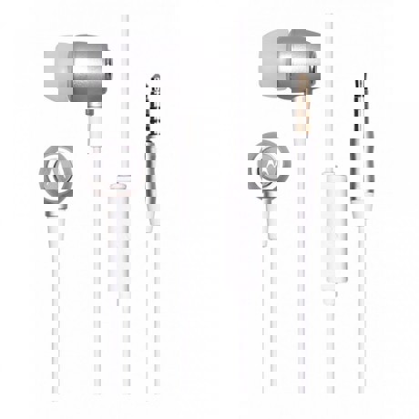 Casti Motorola Earbuds Metal Silver