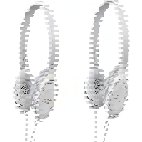 Casti cu banda Panasonic RP-HF100ME-W, Microfon, White