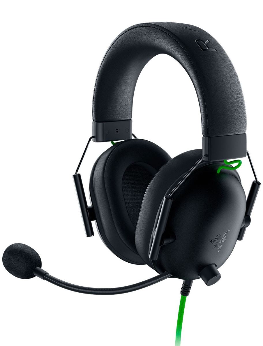 Casti gaming cu microfon Razer BlackShark V2 X, Cu fir, Jack 3.5 mm, Negru