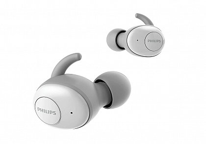 Casti audio wireless Philips SHB2515WT/10, in-ear, Bluetooth, izolare fonica, redare 100 h, Alb