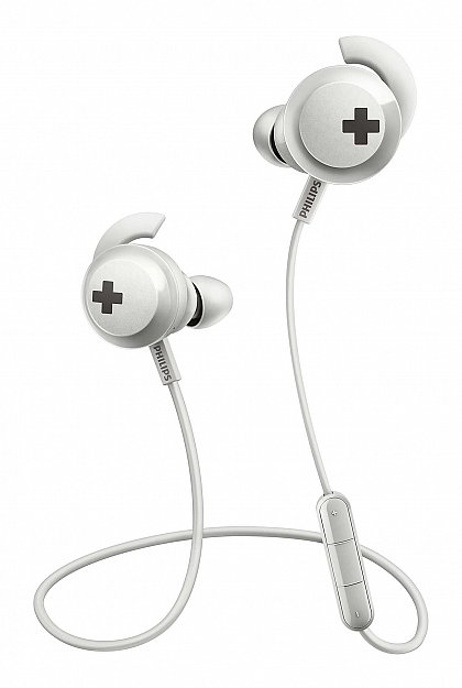 Casti bluetooth Philips SHB4305WT/00, BASS+ edition