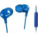 Casti audio Philips SHE3555BL/00, intraauriculare, microfon, cablu 1.2m, Albastru