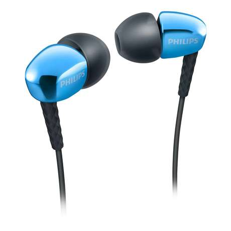 Casti audio in-ear Philips SHE3900BL/00, Albastru