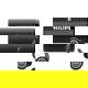 Casti sport wireless Philips ActionFit TAST702BK/00, Bluetooth v5.0, IPX5, microfon, izolare fonica, incarcare rapida, redare 6 ore, Negru
