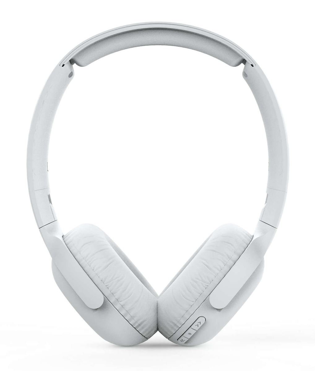 Casti audio wireless Philips TAUH202WT/00, Bluetooth v4.2, microfon, redare 15 ore, Alb