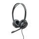 Casti cu microfon Trust Mauro, Cu fir, Conector USB, Negru