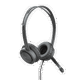 Casti cu microfon Trust Mauro, Cu fir, Conector USB, Negru