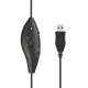 Casti cu microfon Trust Mauro, Cu fir, Conector USB, Negru