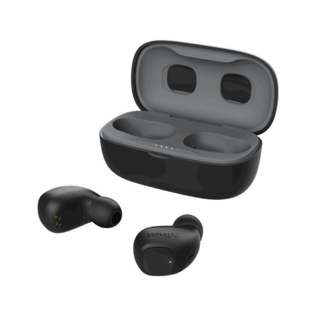 Casti cu microfon Trust Nika Compact, Wireless, Bluetooth 5.0, Negru