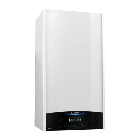 Centrala termica pe gaz Ariston Genus One 24, In condensatie, Functie Auto, Functie Confort, Display tactil, 24 kw, Alb 3301018