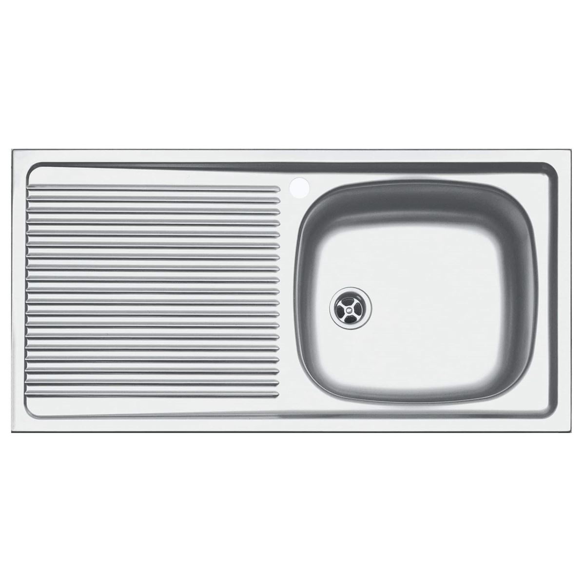 Pachet Franke 101.0636.551, Chiuveta ESN 611-86 + Baterie Basic Crom