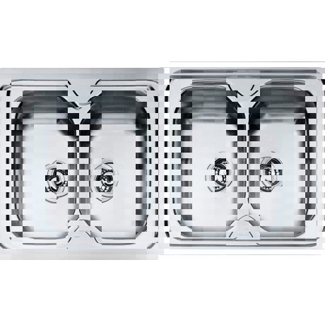 Chiuveta Franke Onda OLL 620 101.0486.099, 790x500, 2 B, Inox dekor