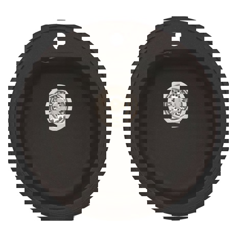 Chiuveta Alveus Niagara 10 A91 Carbon 1121091, 510 x 510 x 180, 1B