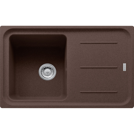 Chiuveta Franke Impact 114.0177.616 IMG 611, 780 x 500mm, Pop up, 1 cuva, Fragranit, Dark Brown