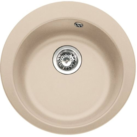 Chiuveta tectonite Franke Single 1 avena 114.0199.651, ø500, cuva ø400, 1B