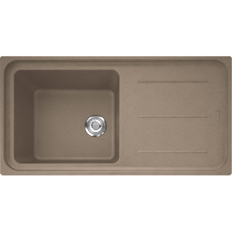 Chiuveta Franke Impact 114.0302.665 IMG 611-L, 970 x 500mm, Pop up, 1 cuva, Fragranit, Oyster