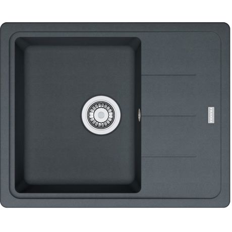 Chiuveta Franke Fragranite Basis BFG 611-62 Grafite 114.0660.003, 620x500x200mm, 1 cuva si picurator