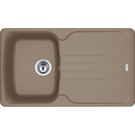 Chiuveta Franke Antea 114.0477.979 AZG 611, 860 x 500mm, Pop up, 1 cuva, Fragranit, Oyster