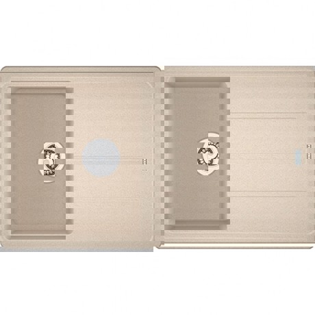 Chiuveta Franke Basis BFG 611-86 Avena 114.0486.687, 860x500mm, tehnologie Sanitized