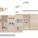 Pachet Franke 114.0491.663 chiuveta fragranite BSG 651 avena + Baterie Franke Novara Plus avena 115.0470.654
