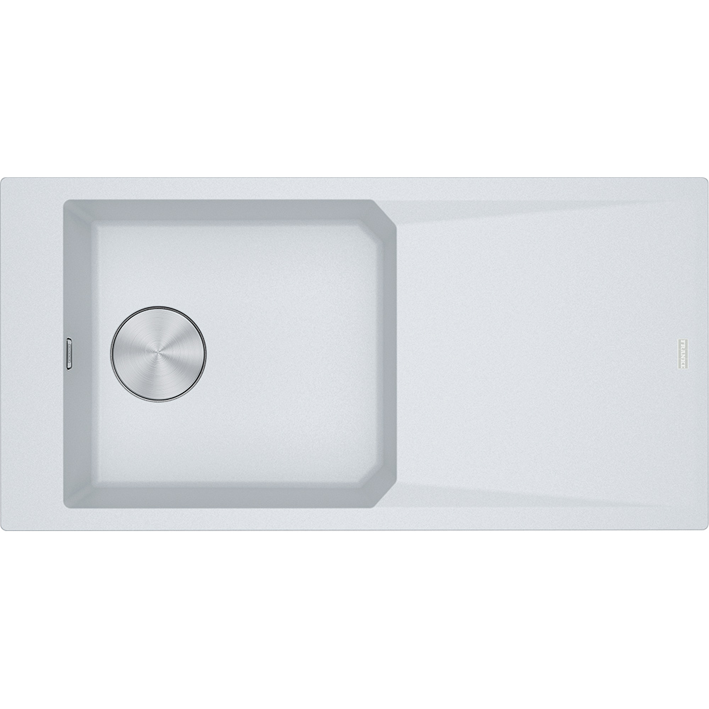 Chiuveta Franke FX 114.0530.021 FXG 611-100, 1000x500mm, 1 cuva, Fragranit, Alb
