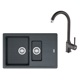 Pachet Franke 114.0660.673, Chiuveta BFG 651-78, 780x500mm, + Baterie Pola 1.0, Grafite