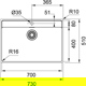 Chiuveta Franke Maris 127.0525.286 MRX 210-70 TL
