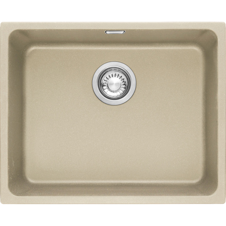 Chiuveta Franke Kubus 135.0492.435 KBG 210-50, 530 x 430mm, Montare la nivel blat, 1 cuva, Fragranit, Sahara