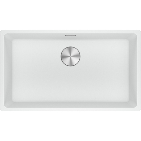 Chiuveta Franke Maris MRG 210/110-72, Fragranite, 75.3x43.3 cm, 1 cuva, Alb, 135.0665.729