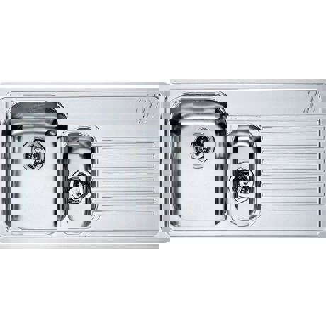 Chiuveta Franke Armonia 101.0022.496 AMX 651, 1000 x 500mm (margine slim), Picurator dreapta, 2 cuve, Inox satinat
