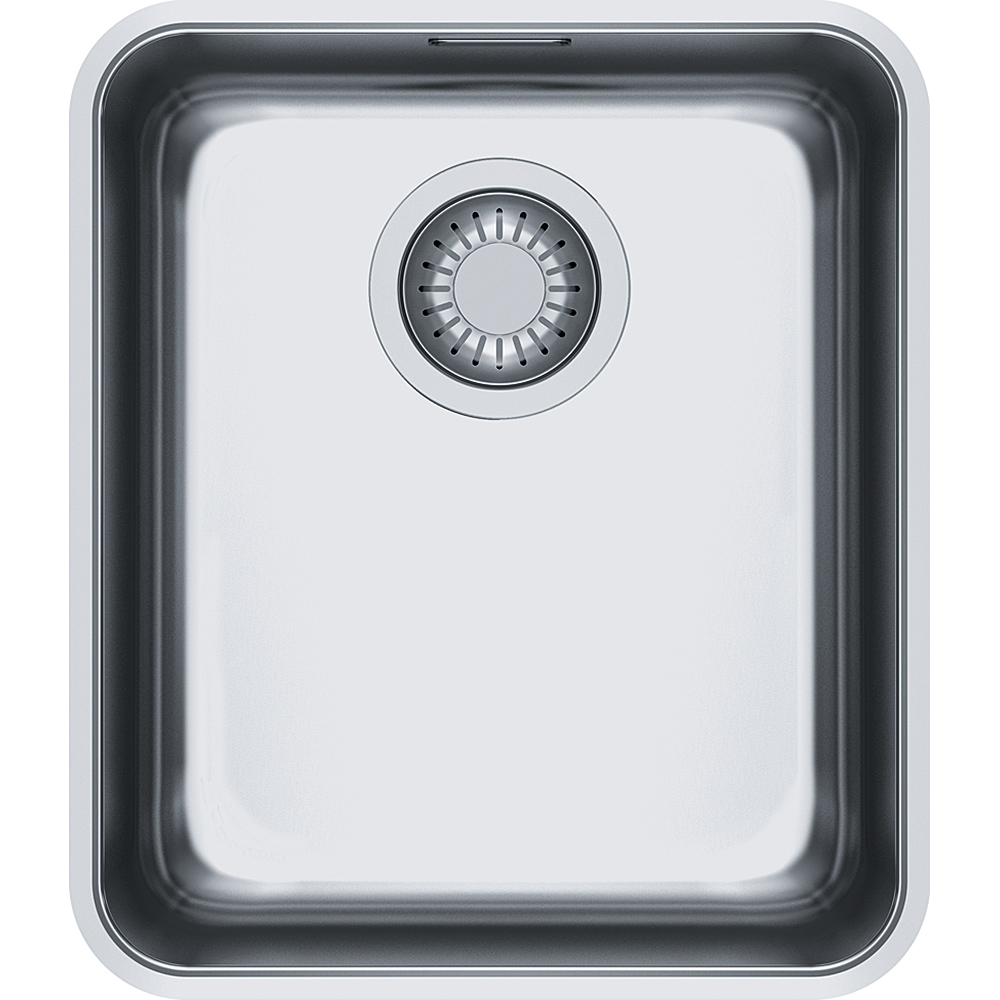 Chiuveta Franke Aton 122.0204.647 ANX 110-34, 370 x 430mm, Montare sub blat, 1 cuva, Inox satinat