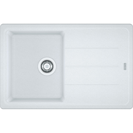 Chiuveta Franke Basis BFG 611-78 Bianco 114.0531.803, 780x500mm, tehnologie Sanitized