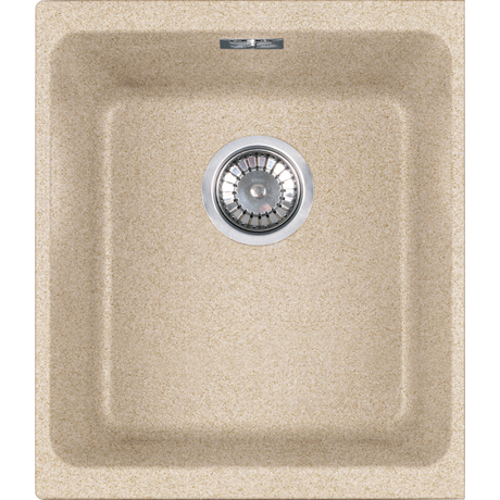 Chiuveta Franke Kubus 125.0068.577 KBG 110-34, 380 x 480mm, Montare sub blat, 1 cuva, Fragranit, Avena