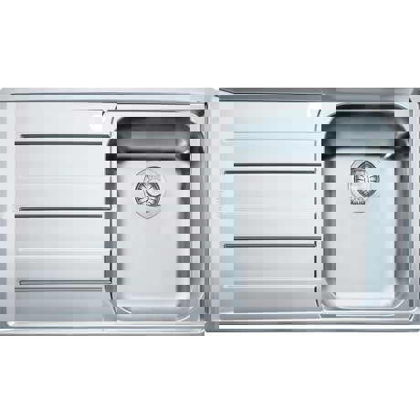 Chiuveta Franke 101.0040.732 Neptune NEX 611, 860 x 510mm (margine slim), Picurator stanga, 1 cuva, Inox satinat