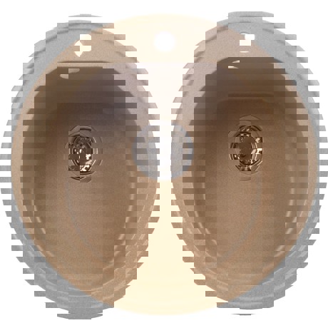 Chiuveta Alveus Niagara 10 A55 Bej 1121055, 510 x 510 x 180, 1B