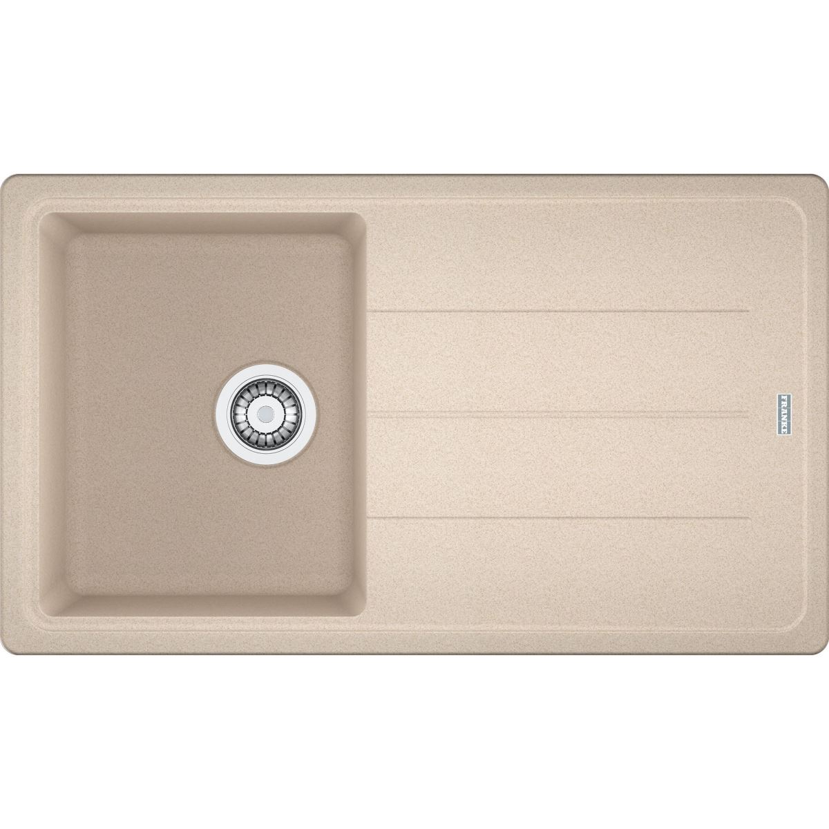Pachet Franke 114.0491.657 chiuveta fragranite BFG 611-86 avena + Baterie Novara Plus avena 115.0470.654