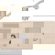 Pachet Franke 114.0491.661 chiuveta fragranite BSG 611-78 avena + Baterie Franke Novara Plus avena 115.0470.654