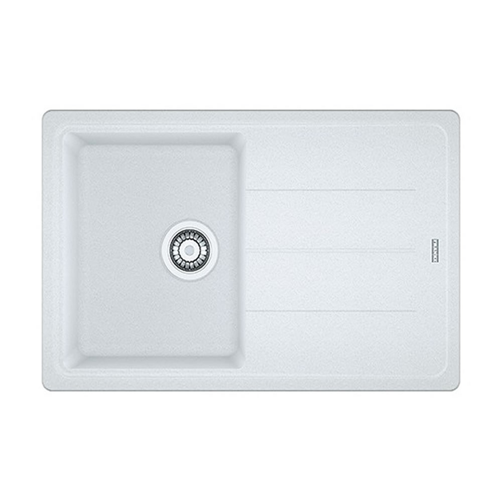 Pachet Franke 114.0531.805 chiuveta fragranite BFG 611-78 bianco + Baterie Franke Novara Plus bianco 115.0470.658