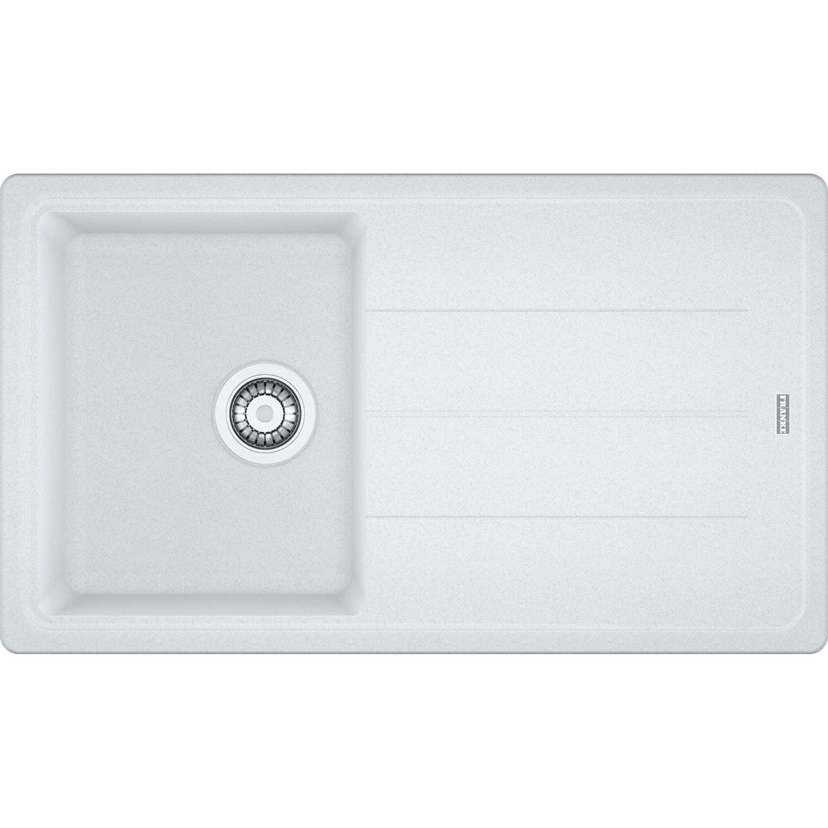Pachet Franke 114.0531.830 chiuveta fragranite BFG 611-86 Bianco + Baterie Novara Plus Bianco