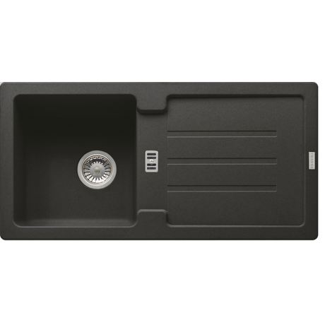 Chiuveta Franke Strata STG 614-86 114.0660.007, 860x435mm, 1 cuva, Negru